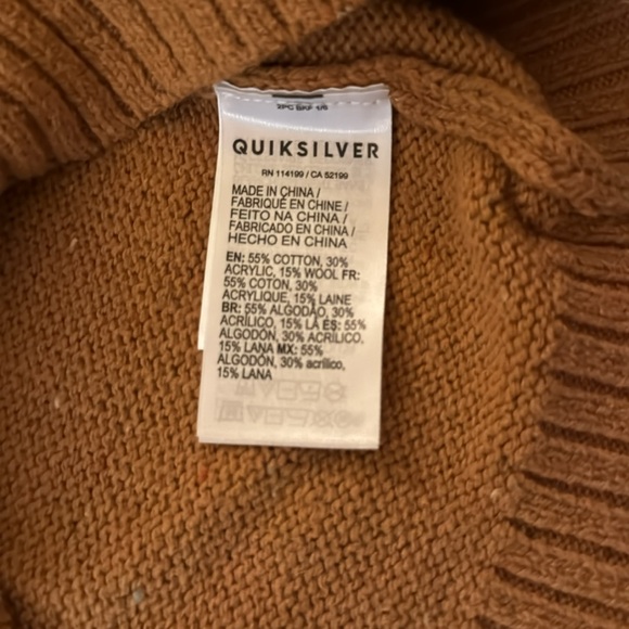 Quicksilver Neppy Knit Sweater - Picture 10 of 15